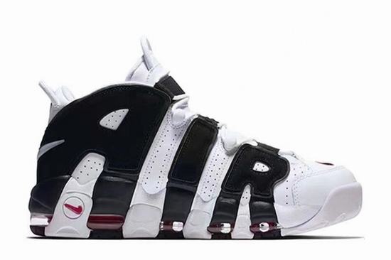 Air More Uptempo White Black Red