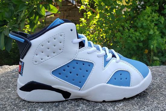 Retro Air Jordan VI(6) Kids UNC Home