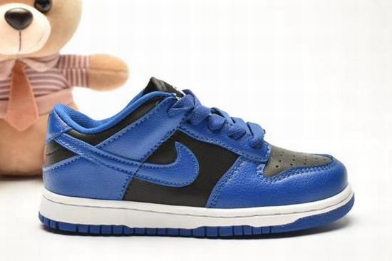 Dunk SB Low Black Royal Blue Kids