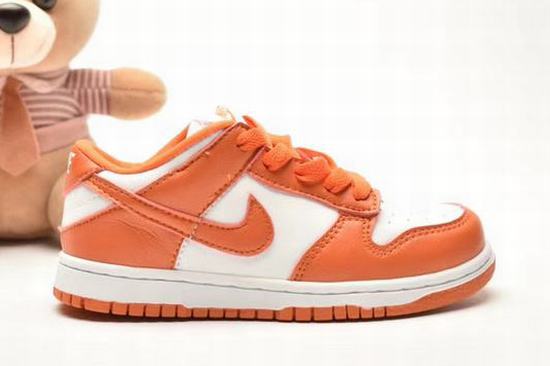 Dunk SB Low Orange White Kids