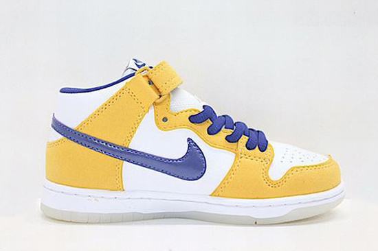 Dunk SB Mid Purple Lakers Kids