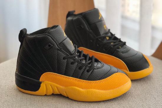 Air Jordan XII(12) University Gold Kids
