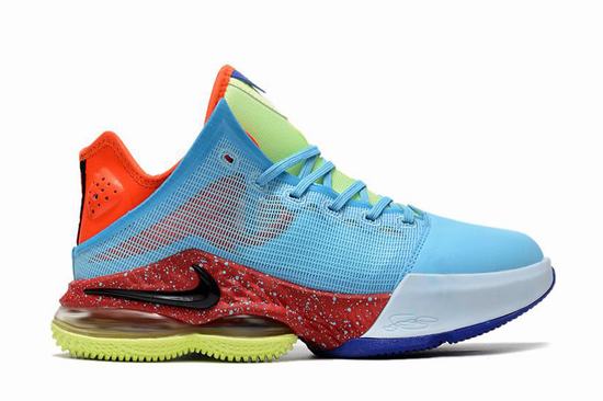 Zoom LeBron XIX(19) Low Blue Chill Light Crimson