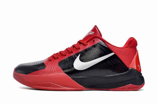 Zoom Kobe V(5) Black Red White