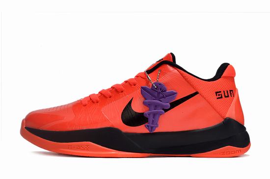 Zoom Kobe V(5) Orange Green Black