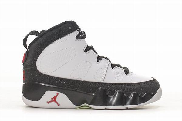 Air Jordan IX(9) Kids White Black