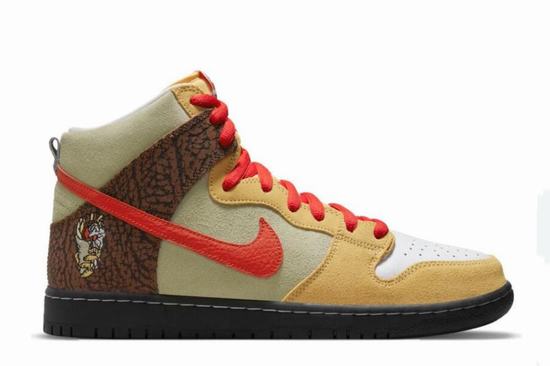 Color Skates x SB Dunk High Kebab Destroy Women