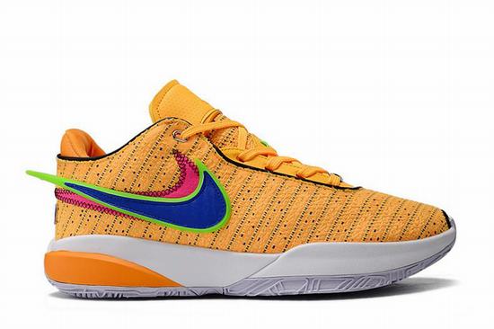 Zoom LeBron 20 Yellow Blue