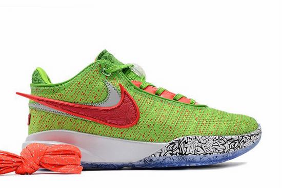 Zoom LeBron 20 Green Orange