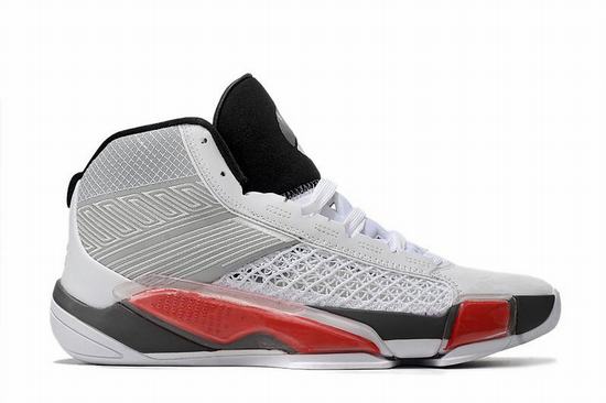 Air Jordan 38 Grey White Black Orange