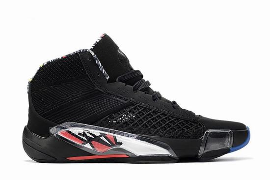Air Jordan 38 Black White Red