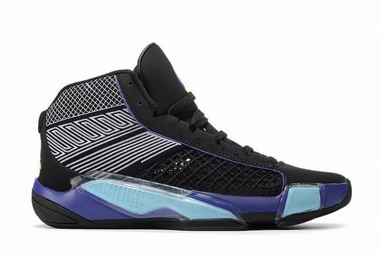 Air Jordan 38 Black Blue White