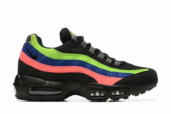 Air Max 95 Black Blue Pink Green