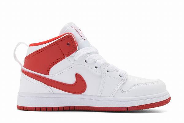 Air Jordan I(1) White Red Blue Kids