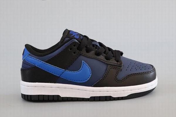 Dunk SB Low Black Royal Blue Kids
