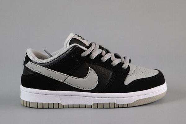 Dunk SB Low Black Grey Kids