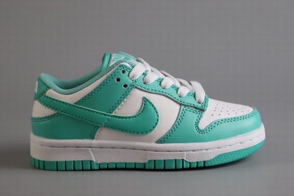 Dunk SB Low White Green Kids