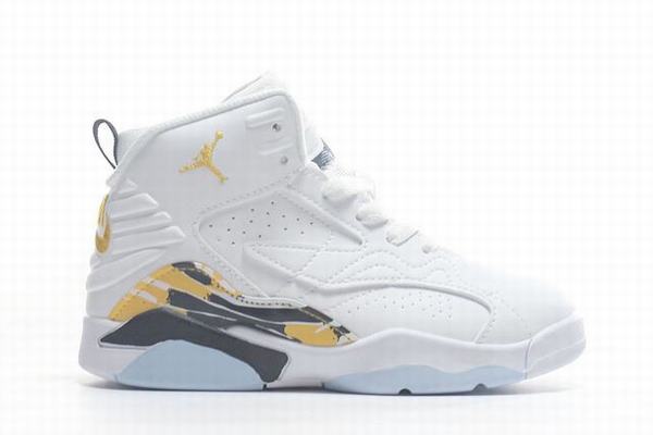 Air Jordan VI(6) White Yellow Black Kids