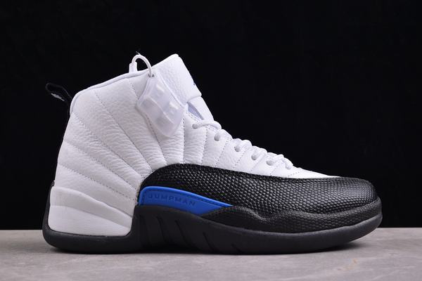 Air Jordan XII( 12) White Black Blue