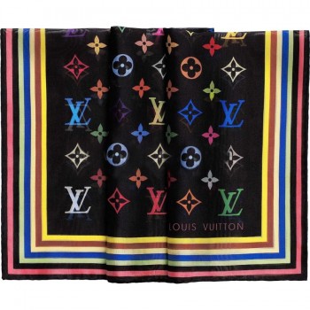 Monogram Multicolore Mini Silk Scarf M71912 1 Monogram Multicolore Mini Silk Scarf M71912