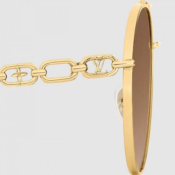 MY LV CHAIN PILOT SUNGLASSES Z1539W 5 MY LV CHAIN PILOT SUNGLASSES Z1539W - Image 3