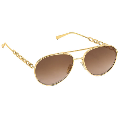 MY LV CHAIN PILOT SUNGLASSES Z1539W 1 MY LV CHAIN PILOT SUNGLASSES Z1539W