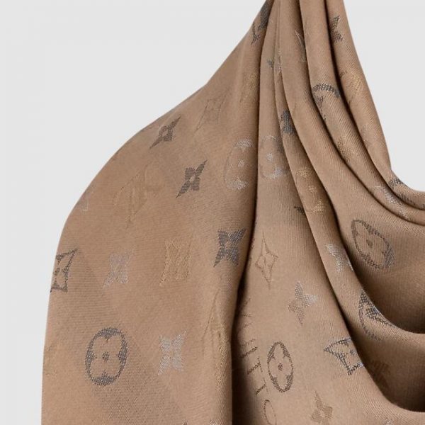 So Shine Monogram Shawl M76337 - Image 2