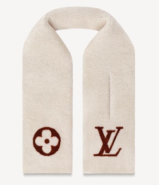 SHEARLING SCARF M77055 5 SHEARLING SCARF M77055 - Image 3