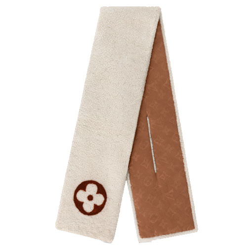 SHEARLING SCARF M77055 1 SHEARLING SCARF M77055