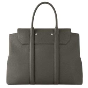 M23154 Cuir Millésime calfskin leather Khaki Calf-leather trim Georges Tote MM