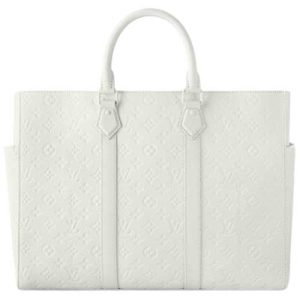 M24383 Taurillon Monogram embossed cowhide leather Full Moon Textile lining SacPlat 24H