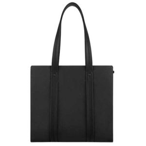 M57308 Black grained calf leather Cowhide-leather trim Textile lining Takeoff Tote