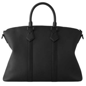 M59158 Grained calf leather Black Cowhide-leather trim Lock It Tote
