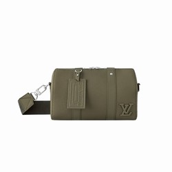 M21437 Khaki LV Aerogram cowhide leather Cowhide leather trim City Keepall 1 M21437 Khaki LV Aerogram cowhide leather Cowhide leather trim City Keepall