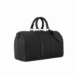 M22765 Embossed Taurillon Monogram cowhide leather Cowhide-leather trim Textile lining Keepall Bandoulière 35 5 M22765 Embossed Taurillon Monogram cowhide leather Cowhide-leather trim Textile lining Keepall Bandoulière 35 - Image 3