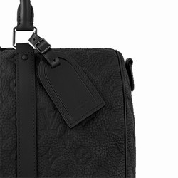 M22765 Embossed Taurillon Monogram cowhide leather Cowhide-leather trim Textile lining Keepall Bandoulière 35 3 M22765 Embossed Taurillon Monogram cowhide leather Cowhide-leather trim Textile lining Keepall Bandoulière 35 - Image 2