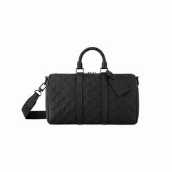 M22765 Embossed Taurillon Monogram cowhide leather Cowhide-leather trim Textile lining Keepall Bandoulière 35 1 M22765 Embossed Taurillon Monogram cowhide leather Cowhide-leather trim Textile lining Keepall Bandoulière 35