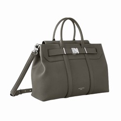 M23154 Khaki Calf-leather trim Black calf-leather lining Cuir Millésime calfskin leather Georges Tote MM 3 M23154 Khaki Calf-leather trim Black calf-leather lining Cuir Millésime calfskin leather Georges Tote MM - Image 2