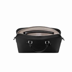 M24391 Black Calf-leather trim Shoulder pad Silver-color hardware Porte Document Voyage PM 5 M24391 Black Calf-leather trim Shoulder pad Silver-color hardware Porte Document Voyage PM - Image 3