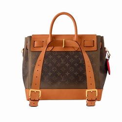 M11534 Monogram Dust coated canvas Aged cowhide leather trim Textile lining Steamer 30 5 M11534 Monogram Dust coated canvas Aged cowhide leather trim Textile lining Steamer 30 - Image 3