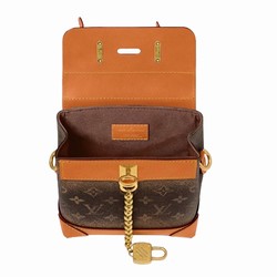 M11630 Monogram Dust coated canvas Aged cowhide-leather trim Textile lining Steamer 15 5 M11630 Monogram Dust coated canvas Aged cowhide-leather trim Textile lining Steamer 15 - Image 3