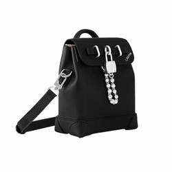 M11637 Black LV Colorado calfskin Cowhide leather trim Steamer 15 3 M11637 Black LV Colorado calfskin Cowhide leather trim Steamer 15 - Image 2