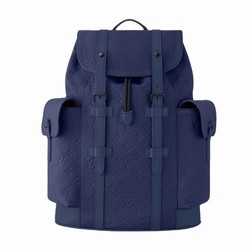 M11688 Sapphire Taurillon Monogram embossed cowhide leather Cowhide leather trim Christopher MM 1 M11688 Sapphire Taurillon Monogram embossed cowhide leather Cowhide leather trim Christopher MM
