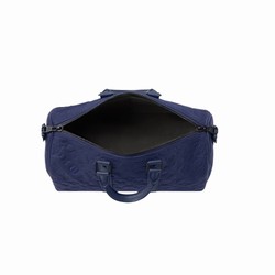 M11691 Sapphire Taurillon Monogram embossed cowhide leather Cowhide leather trim Keepall Bandoulière 35 5 M11691 Sapphire Taurillon Monogram embossed cowhide leather Cowhide leather trim Keepall Bandoulière 35