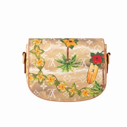 M24986 Sand Monogram Surfin’ coated canvas Cowhide leather trim Montsouris Messenger PM 5 M24986 Sand Monogram Surfin’ coated canvas Cowhide leather trim Montsouris Messenger PM - Image 3