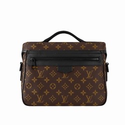 M46972 Monogram Macassar coated canvas Cowhide-leather trim Textile lining LV Trail Messenge 7 M46972 Monogram Macassar coated canvas Cowhide-leather trim Textile lining LV Trail Messenge