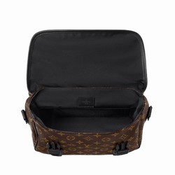 M46972 Monogram Macassar coated canvas Cowhide-leather trim Textile lining LV Trail Messenge 5 M46972 Monogram Macassar coated canvas Cowhide-leather trim Textile lining LV Trail Messenge - Image 3