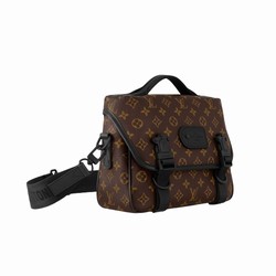 M46972 Monogram Macassar coated canvas Cowhide-leather trim Textile lining LV Trail Messenge 3 M46972 Monogram Macassar coated canvas Cowhide-leather trim Textile lining LV Trail Messenge - Image 2