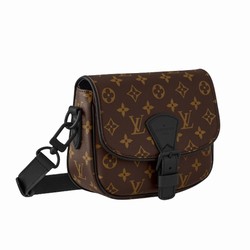 M47060 Monogram Macassar coated canvas Cowhide leather trim Textile lining Montsouris Messenger PM 3 M47060 Monogram Macassar coated canvas Cowhide leather trim Textile lining Montsouris Messenger PM - Image 2