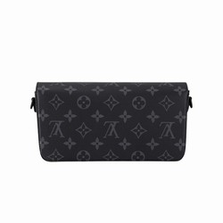 M83567 Monogram Eclipse coated canvas Cowhide-leather trim Textile lining Montsouris Wearable Wallet. 5 M83567 Monogram Eclipse coated canvas Cowhide-leather trim Textile lining Montsouris Wearable Wallet.